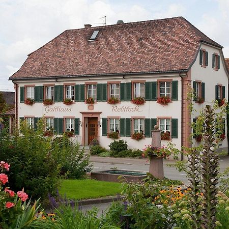 Gasthaus Rebstock Egringen Efringen-Kirchen Exterior foto