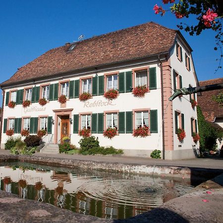 Gasthaus Rebstock Egringen Efringen-Kirchen Exterior foto