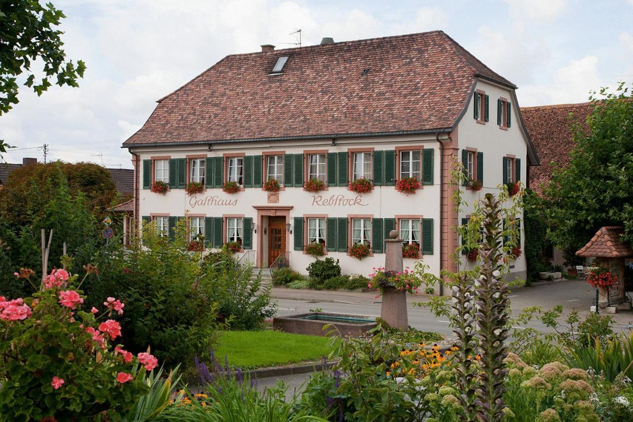 Gasthaus Rebstock Egringen Efringen-Kirchen Exterior foto